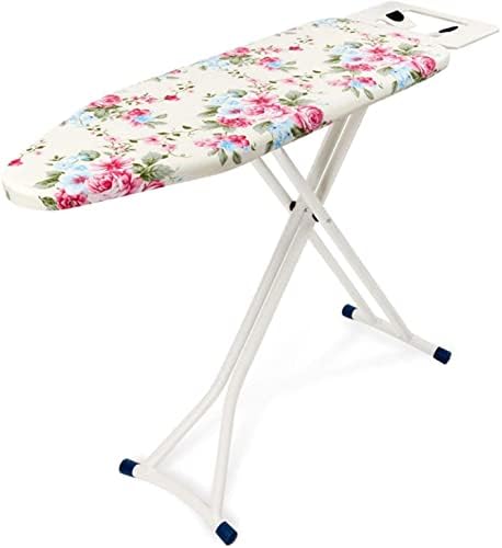 La table de repassage comprend une armature renforcee avec un support pour le fer