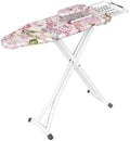 Une table de repassage reunit une structure pliante et une hauteur reglable