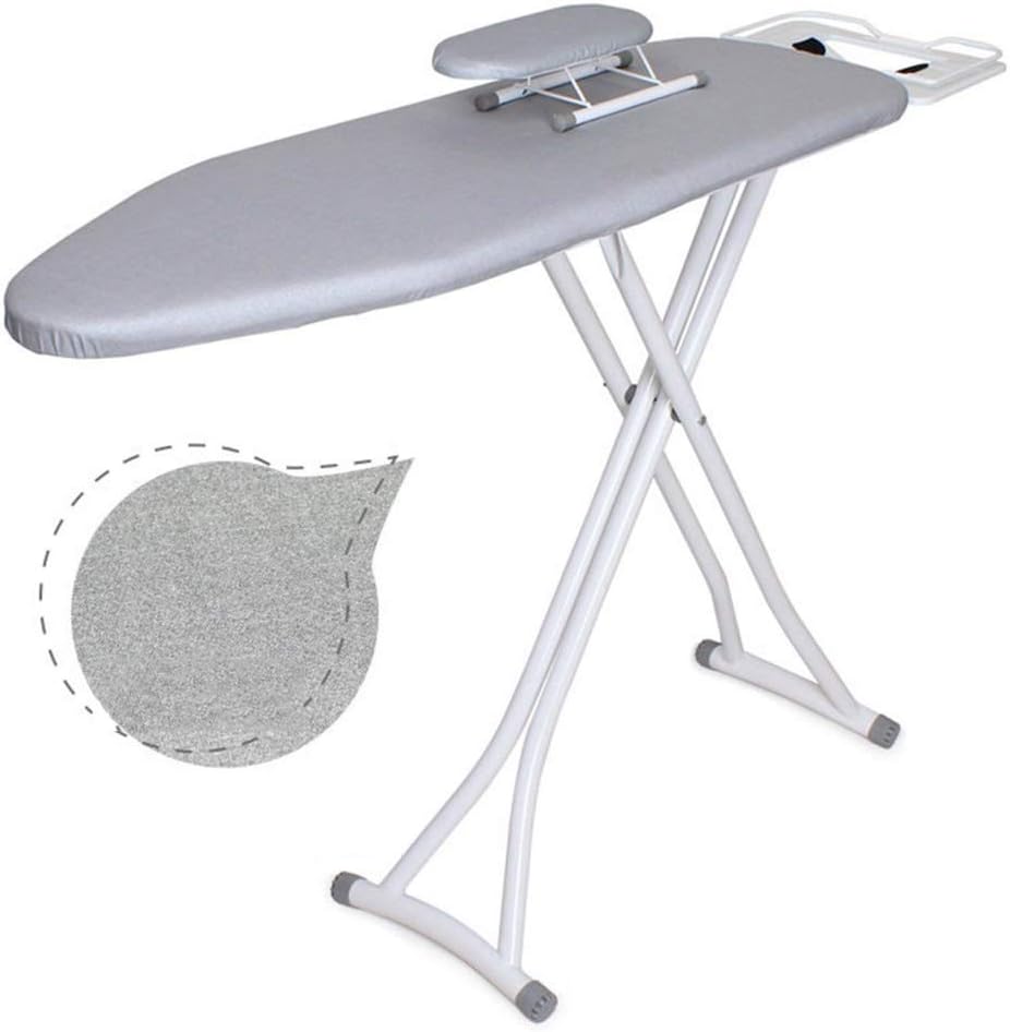 Une table de repassage associe un support pour le fer et une armature renforcee