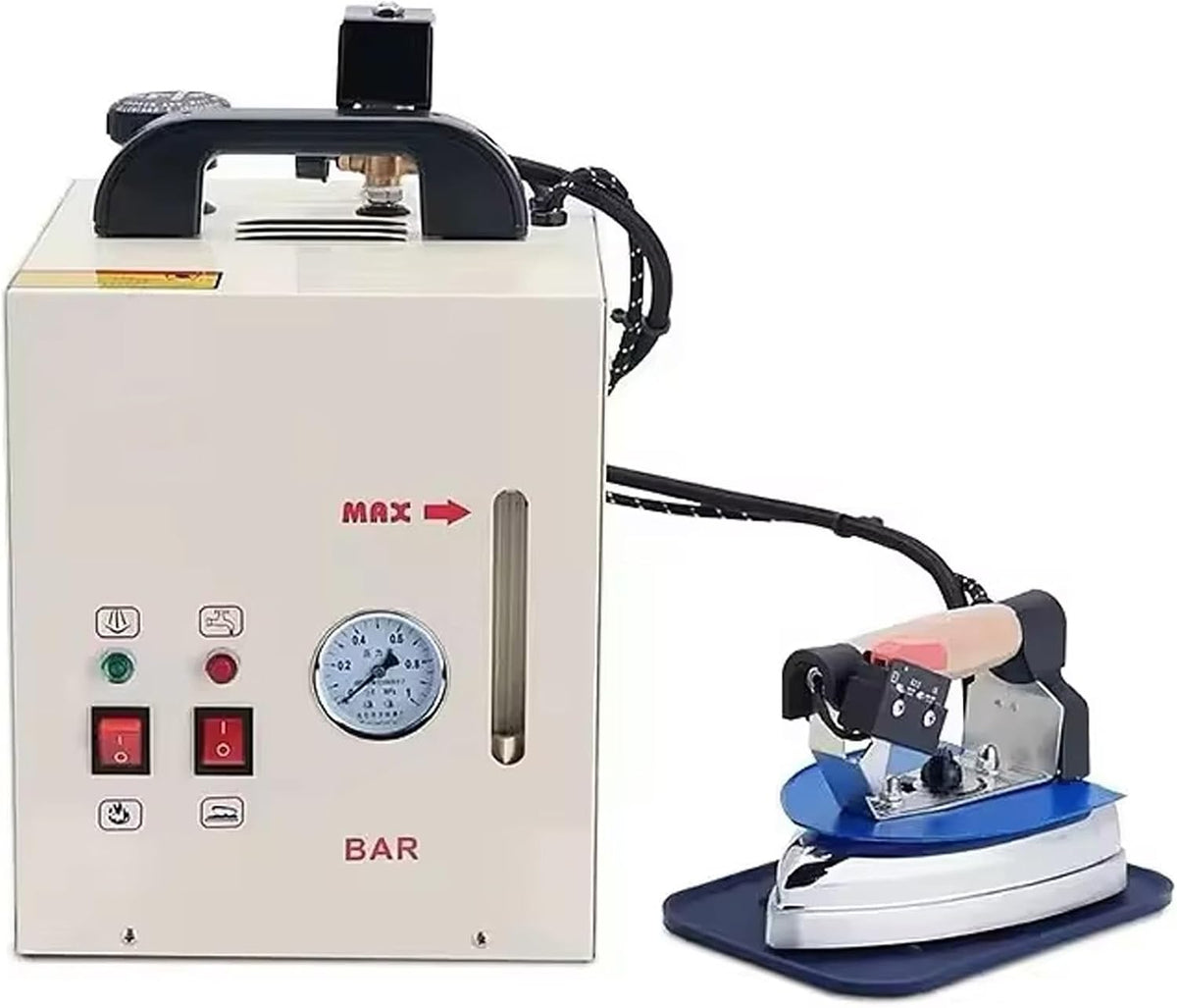 Cette centrale vapeur combine une finition en acier inoxydable avec un reglage de temperature