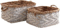 Le panier a linge offre un format de 43 x 37 x 23 cm